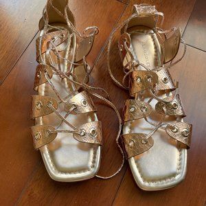 Aerosoles Kathleen Rose Gold Gladiator Sandals